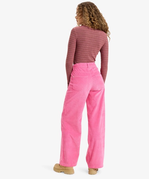 ROXY(ロキシー)の「SURF ON CLOUD CORD /ロキシーハイウェストコーデュロイワイドパンツ(その他パンツ・レディース・ブラウン/ネイビー・24inch/28inch/26inch)」の22枚目の写真