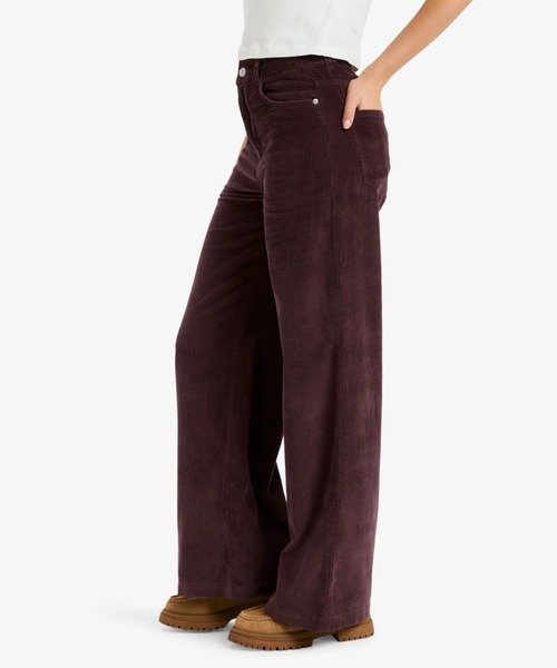 ROXY(ロキシー)の「SURF ON CLOUD CORD /ロキシーハイウェストコーデュロイワイドパンツ(その他パンツ・レディース・ブラウン/ネイビー・24inch/28inch/26inch)」の11枚目の写真