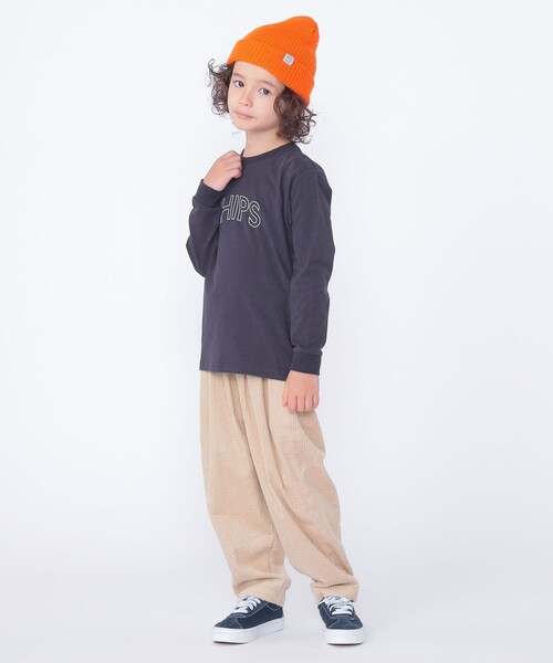 SHIPS（シップス）の「【WEB限定】SHIPS KIDS:100～160cm / SHIPS ラウンド プリント ロゴ ロングスリーブ Tシャツ（Tシャツ/カットソー・キッズ・ライトグリーン/ホワイト/ネイビー/グレー/ブラック・130/140/150/160/100/110/120）」の12枚目の写真