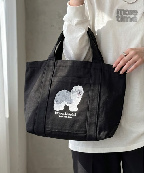 Per sist ence(パーシエンス)の「アニマル刺繍保冷保温トート(エコバッグ/サブバッグ・レディース・H/A/G/B/F/E/D/C・ONE SIZE)」の8枚目の写真