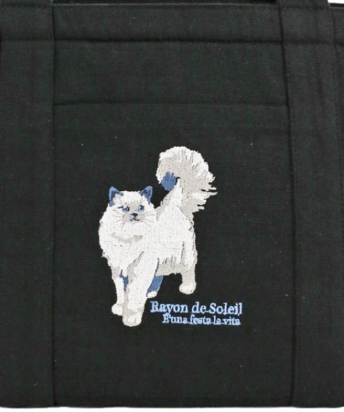 Per sist ence(パーシエンス)の「アニマル刺繍保冷保温トート(エコバッグ/サブバッグ・レディース・H/A/G/B/F/E/D/C・ONE SIZE)」の10枚目の写真
