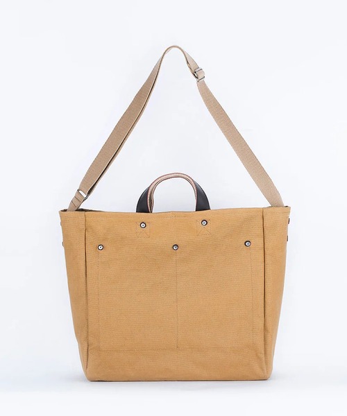WEEKEND(ER)(ウィークエンダー)の「WEEKEND(ER) WORKERS TOTE(トートバッグ・メンズ・ブラック/ベージュ・FREE)」の12枚目の写真