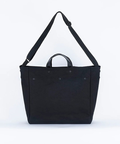 WEEKEND(ER)(ウィークエンダー)の「WEEKEND(ER) WORKERS TOTE(トートバッグ・メンズ・ブラック/ベージュ・FREE)」の7枚目の写真