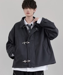 ショート丈メルトンファイヤーマンブルゾン