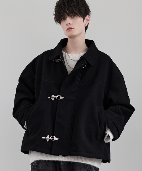 ショート丈メルトンファイヤーマンブルゾン（ブルゾン）｜LILL（リル