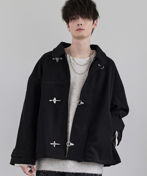 ショート丈メルトンファイヤーマンブルゾン（ブルゾン）｜LILL（リル