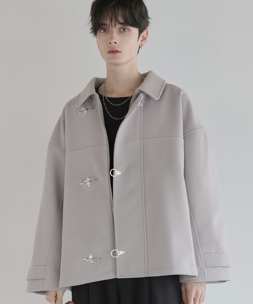 ショート丈メルトンファイヤーマンブルゾン（ブルゾン）｜LILL（リル