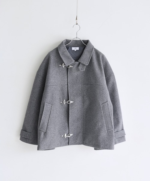 LILL（リル）の「ショート丈メルトンファイヤーマンブルゾン（ブルゾン