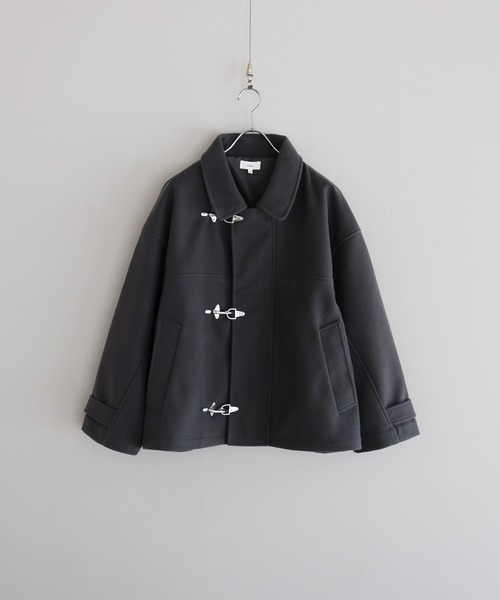 ショート丈メルトンファイヤーマンブルゾン（ブルゾン）｜LILL（リル