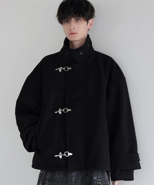 ショート丈メルトンファイヤーマンブルゾン（ブルゾン）｜LILL（リル