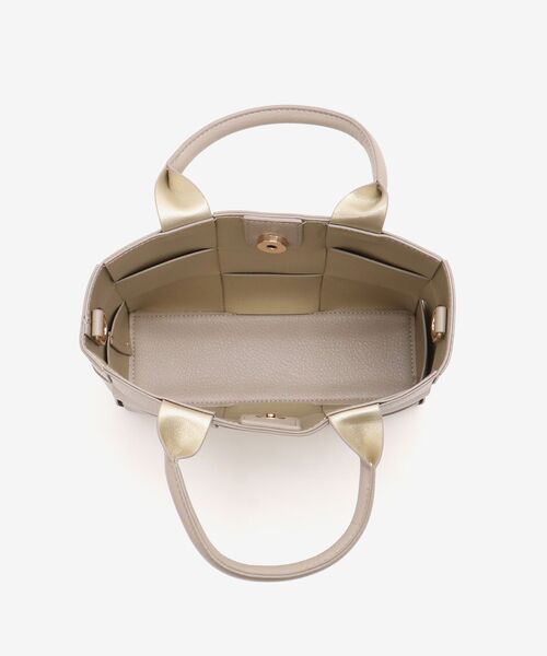 le.coeur blanc（ルクールブラン）の「PUメッシュ4WAYトート（トートバッグ・レディース・ブラック/ベージュ・FREE）」の16枚目の写真