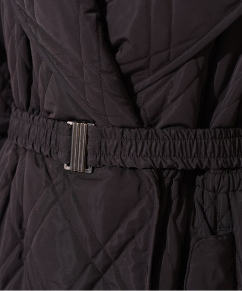 Mystrada（マイストラーダ）の「ショールカラーキルティングパテットコート（ダウンジャケット/コート・レディース・ブラック/ブラウン/ホワイト・36/38）」の10枚目の写真