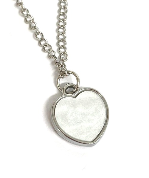 ANAP（アナップ）の「キヘイ チェーン × ハート チャーム ネックレス（ネックレス・レディース・シルバー/ゴールド・F）」の8枚目の写真