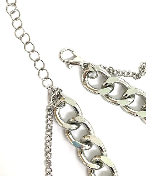 ANAP（アナップ）の「キヘイ チェーン × ハート チャーム ネックレス（ネックレス・レディース・シルバー/ゴールド・F）」の9枚目の写真