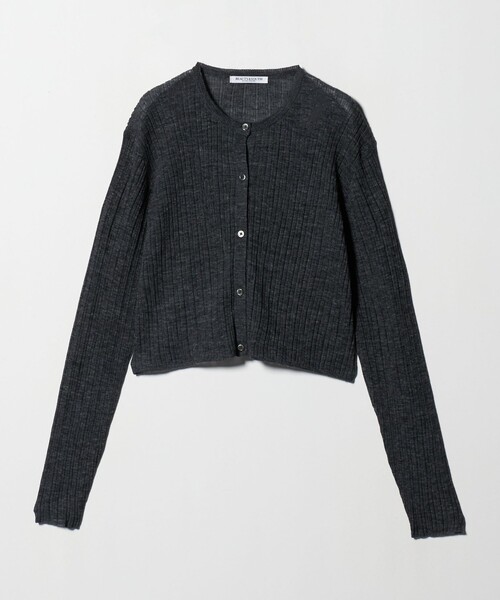 BEAUTY&YOUTH UNITED ARROWS（ビューティーアンドユースユナイテッドアローズ）の「アルパカブレンド ランダムリブカーディガン（カーディガン/ボレロ・レディース・ダークグレー/オリーブ/クリーム・FREE）」の22枚目の写真