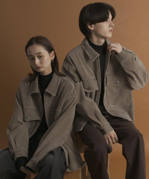 ヴィンテージツイルZIPブルゾン（ブルゾン）｜SENSE OF PLACE by