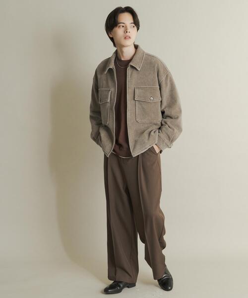 ヴィンテージツイルZIPブルゾン（ブルゾン）｜SENSE OF PLACE by