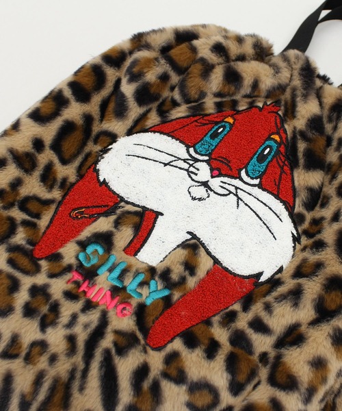 RNA（アールエヌエー）の「E5186 ラビット刺繍ヘアリーBAG（バックパック/リュック・レディース・ベージュ/ピンク/モスグリーン・FREE）」の12枚目の写真