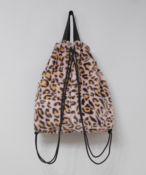 セール】E5186 ラビット刺繍ヘアリーBAG（バックパック/リュック