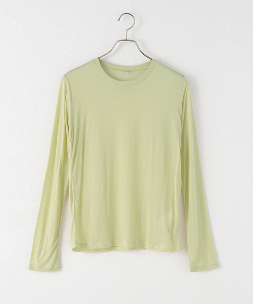 《高輪店+WEB限定》BASERANGE/ベースレンジ LONG SLEEVE TEE