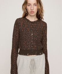 TWIN BLOOM KNIT C/D ツイン ブルーム ニット カーディガン 秋服 冬服