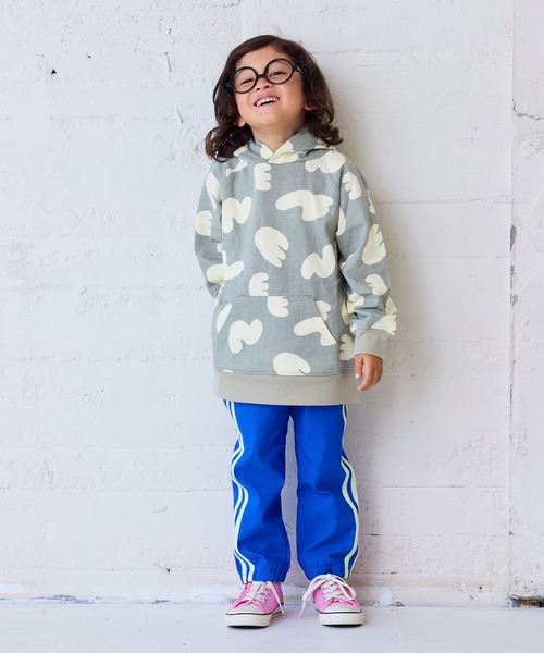 MARKEY'S（マーキーズ）の「ソウガラパーカー（スウェット・キッズ・ライトグリーン/ラベンダー/グレー/オフホワイト・80/90/95/100/110/120/130/140/150）」の20枚目の写真