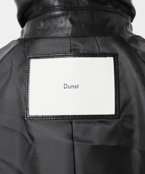 DUNST/ダンスト】UNISEX LILY VEGAN LEATHER HALF JAC：ジャケット