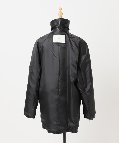 DUNST/ダンスト】UNISEX LILY VEGAN LEATHER HALF JAC：ジャケット
