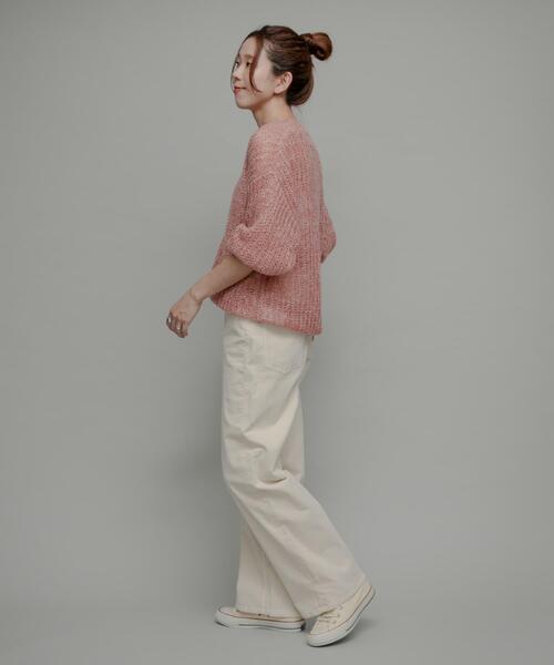 Healthy denim（ヘルシーデニム）の「Healthy DENIM　Pink Pepper（その他パンツ・レディース・アイボリー・23/24/25）」の8枚目の写真