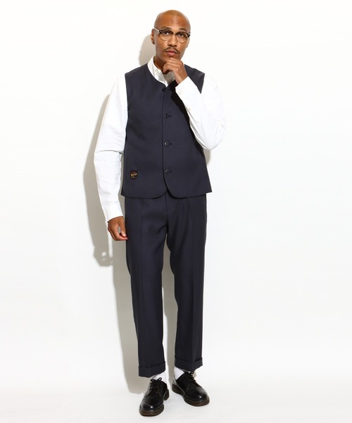 ROTAR(ローター)の「Staple Twill Vest(ベスト・メンズ・ブラック/ネイビー/グリーン・MEDIUM/LARGE/X-LARGE)」の7枚目の写真