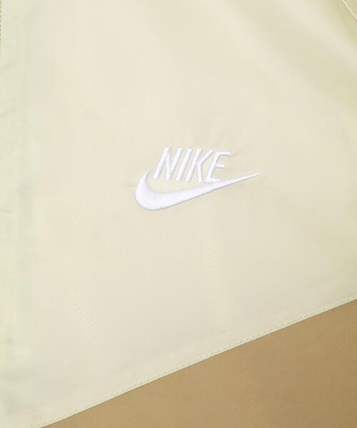 NIKE(ナイキ)の「NIKE ウーブン フーディ ジャケット(ナイロンジャケット・メンズ・ブラック/ベージュ系その他・LARGE/MEDIUM)」の3枚目の写真