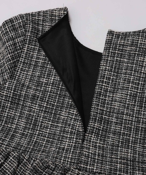 セール】ラメツイードティアードトップス（その他トップス）｜Fit more