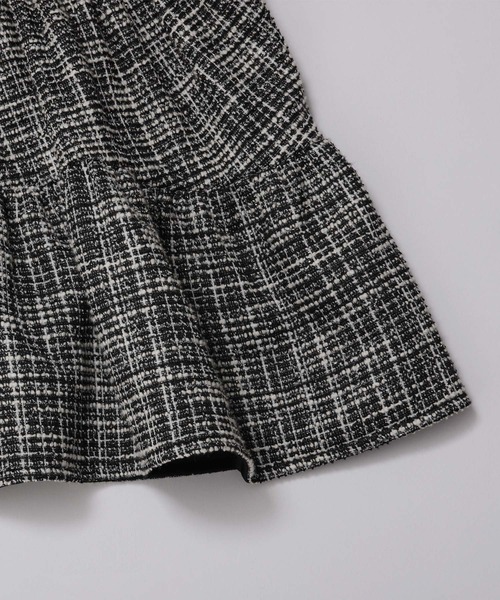 ラメツイードティアードトップス（その他トップス）｜Fit more