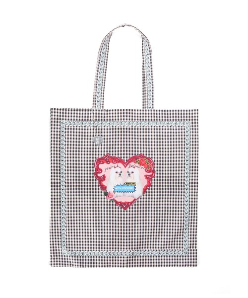 HEY!MrsROSE(ヘイミセスローズ)の「HEY! Mrs ROSE(ヘイ!ミセスローズ)BestieTOTE(トートバッグ・レディース・ブラック/ブルー/レッド/キャメル/イエロー/ブラック系その他・FREE)」の16枚目の写真