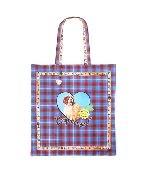 HEY!MrsROSE(ヘイミセスローズ)の「HEY! Mrs ROSE(ヘイ!ミセスローズ)BestieTOTE(トートバッグ・レディース・ブラック/ブルー/レッド/キャメル/イエロー/ブラック系その他・FREE)」の11枚目の写真