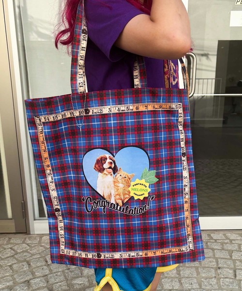 HEY!MrsROSE(ヘイミセスローズ)の「HEY! Mrs ROSE(ヘイ!ミセスローズ)BestieTOTE(トートバッグ・レディース・ブラック/ブルー/レッド/キャメル/イエロー/ブラック系その他・FREE)」の13枚目の写真