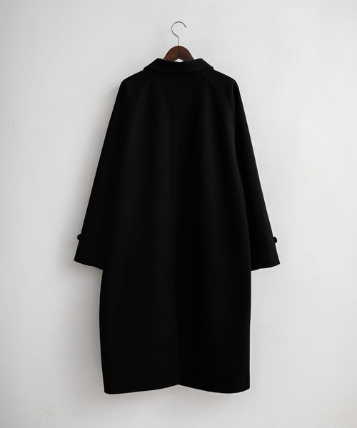 セール】オーバーサイズ T/M ラグランロングステンカラーコート/2WAY
