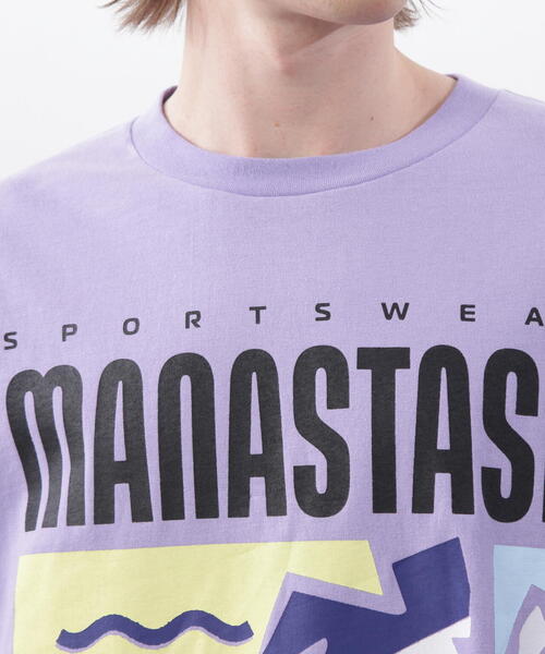 MANASTASH(マナスタッシュ)の「MANASTASH/マナスタッシュ RE:CTN L/S TEE T&F/ロンT(Tシャツ/カットソー・メンズ・ホワイト/ラベンダー/ブラック・L/M/XL/S)」の16枚目の写真