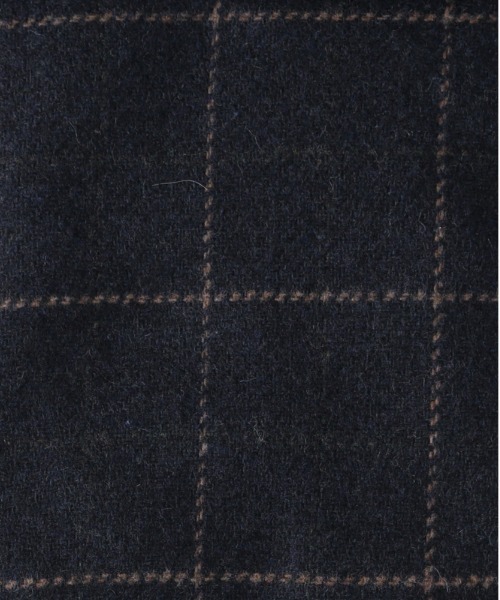 BACK NUMBER(バックナンバー)の「【BACK NUMBER】メルトン差し込みマフラー(軽量/暖かい/チェック柄/パッカブル/スーツ/カジュアル)(マフラー・メンズ・グレー/ブラック・フリー)」の9枚目の写真