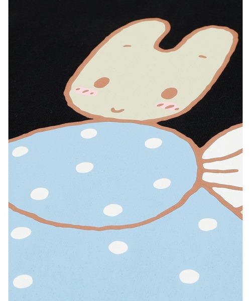 Little sunny bite(リトルサニーバイト)の「【RES】【Little Sunny Bite】MARRONCREAM x little sunny bite long tee(Tシャツ/カットソー・レディース・ホワイト/ブラック/ブルー・MEDIUM/SMALL)」の7枚目の写真