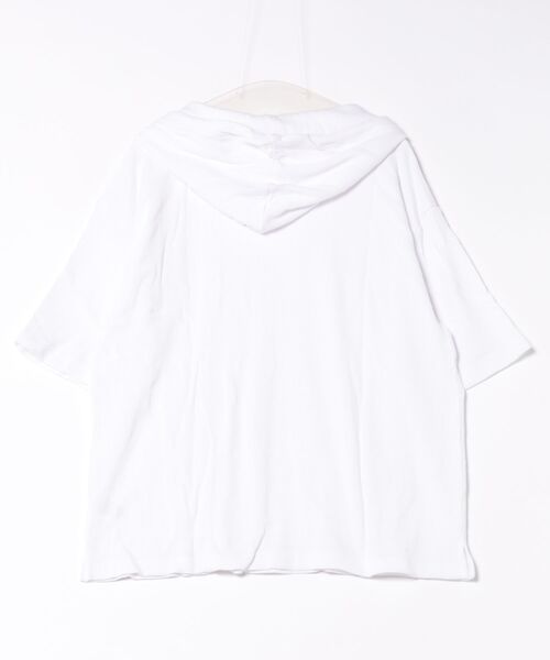 ARCHIVER(アーカイバ)の「【RES】 ワッフルキーネックパーカー(パーカー・メンズ・ホワイト・LARGE/MEDIUM)」の2枚目の写真