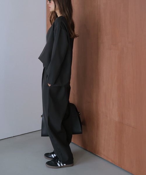 セール】深Vネックセットアップ（セットアップ）｜lesperance（レスぺ