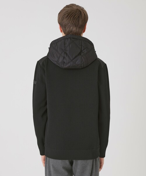 BLACK LABEL CRESTBRIDGE(ブラックレーベル・クレストブリッジ)の「ファブリックコンビニットブルゾン(ブルゾン・メンズ・ホワイト系その他/ブラック・M/L/XL)」の15枚目の写真