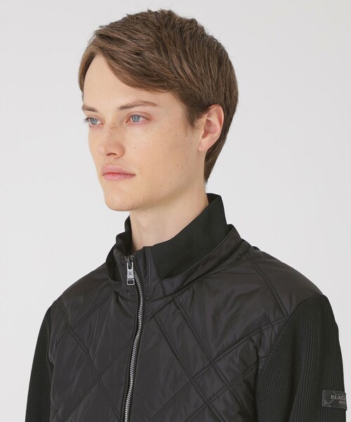 BLACK LABEL CRESTBRIDGE(ブラックレーベル・クレストブリッジ)の「ファブリックコンビニットブルゾン(ブルゾン・メンズ・ホワイト系その他/ブラック・M/L/XL)」の17枚目の写真