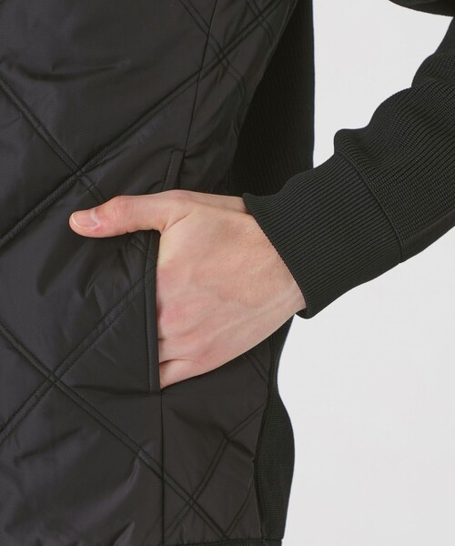 BLACK LABEL CRESTBRIDGE(ブラックレーベル・クレストブリッジ)の「ファブリックコンビニットブルゾン(ブルゾン・メンズ・ホワイト系その他/ブラック・M/L/XL)」の18枚目の写真