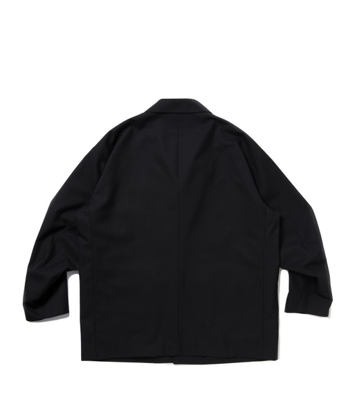 COOTIE PRODUCTIONS(クーティープロダクションズ)の「T/W Saxony Single Breasted Jacket(テーラードジャケット・メンズ・ブラック/グレー・SMALL/MEDIUM/LARGE/X-LARGE)」の8枚目の写真