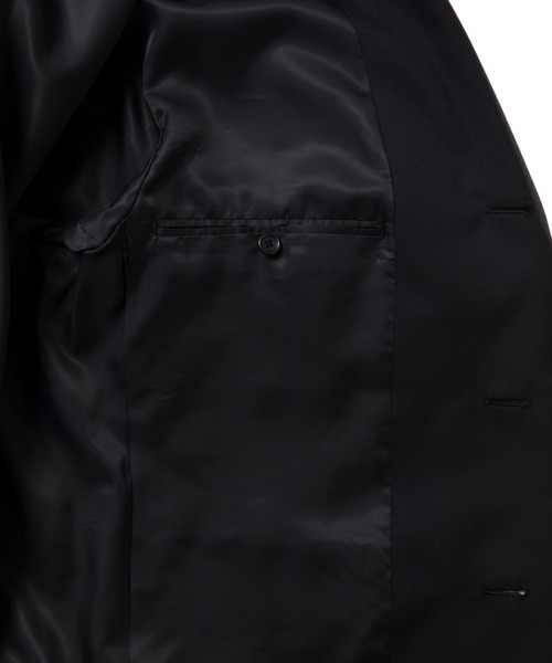 COOTIE PRODUCTIONS(クーティープロダクションズ)の「T/W Saxony Single Breasted Jacket(テーラードジャケット・メンズ・ブラック/グレー・SMALL/MEDIUM/LARGE/X-LARGE)」の10枚目の写真