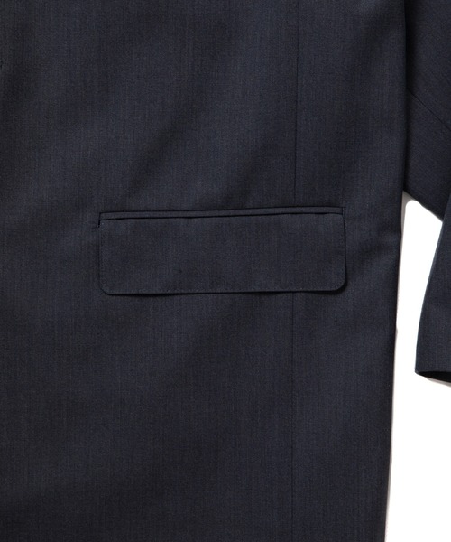 COOTIE PRODUCTIONS(クーティープロダクションズ)の「T/W Saxony Single Breasted Jacket(テーラードジャケット・メンズ・ブラック/グレー・SMALL/MEDIUM/LARGE/X-LARGE)」の11枚目の写真