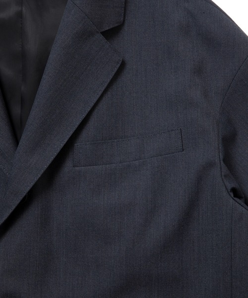 COOTIE PRODUCTIONS(クーティープロダクションズ)の「T/W Saxony Single Breasted Jacket(テーラードジャケット・メンズ・ブラック/グレー・SMALL/MEDIUM/LARGE/X-LARGE)」の14枚目の写真