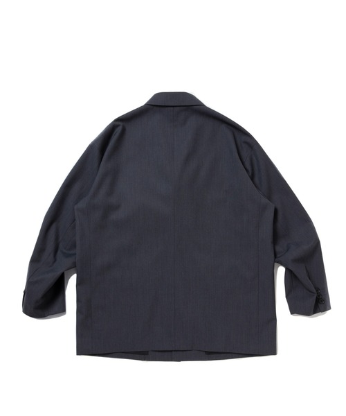 COOTIE PRODUCTIONS(クーティープロダクションズ)の「T/W Saxony Single Breasted Jacket(テーラードジャケット・メンズ・ブラック/グレー・SMALL/MEDIUM/LARGE/X-LARGE)」の15枚目の写真